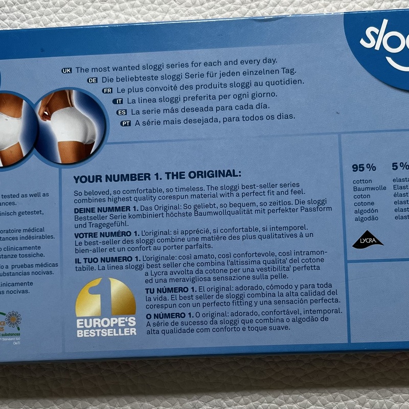 KUVA 2
Mustat  Sloggi Basic Feelgod Classics alushousut. Koko 38.
Puuvilla-elastaania.